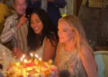 Lindsay Lohan se reúne com o pai Michael Lohan para a comemoração do 40º aniversário