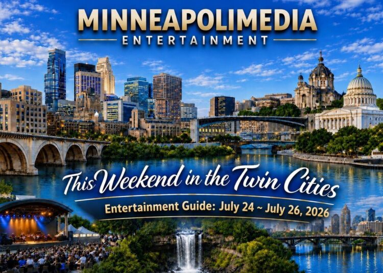 MINNEAPOLIMEDIA PRESENTS | This Weekend in the Twin Cities: Entertainment Guide: July 24 to July 26, 2026 Edition