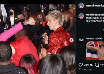 Machine Gun Kelly continua a trollar Conor McGregor: ‘Foda-se esse cara’
