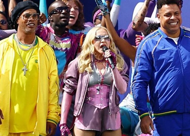 Madonna, BTS e Bieber energizam show do intervalo da final da Copa do Mundo