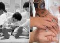 Marc Anthony dá as boas-vindas ao bebê nº 8, o segundo com a esposa Nadia Ferreira