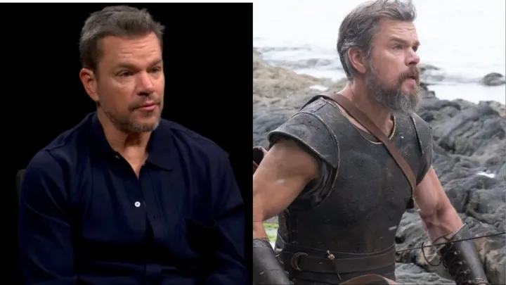 Matt Damon revela dublê feminina em ‘The Odyssey’