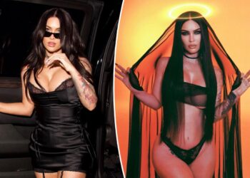 Megan Fox ataca violentamente ex-namorados depois que inimigos rotularam suas fotos de lingerie de 'embaraçosas'