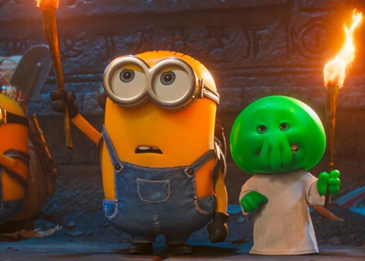 'Minions & Monsters' lidera bilheteria, mas com faturamento abaixo do esperado