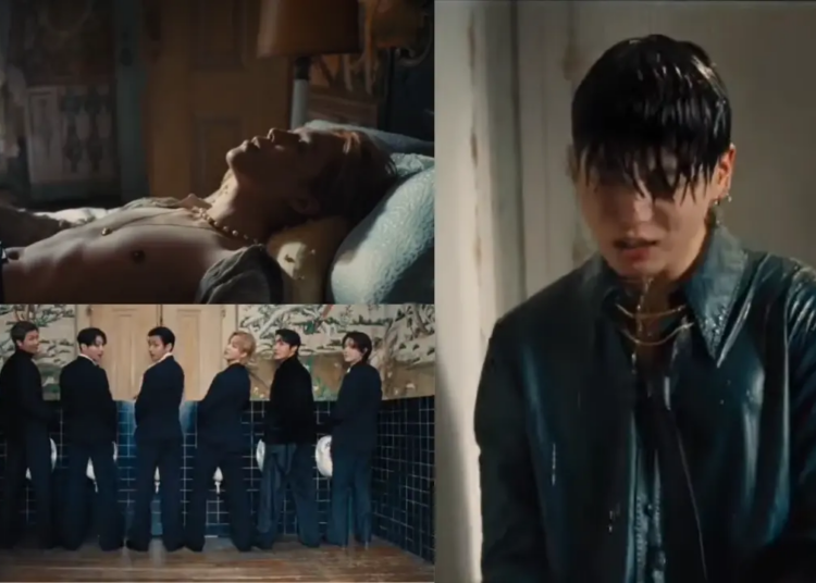 Não apenas nu e molhado, é por isso que o novo videoclipe do BTS, Normal, é muito mais