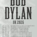 Notícias: Bob Dylan anuncia turnê pelo Reino Unido em 2026, incluindo cinco noites no Royal Festival Hall