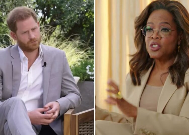 Notícias reais: Oprah Winfrey emite um aviso severo ao Príncipe Harry em meio a uma disputa de segurança: 'Fique em casa!'