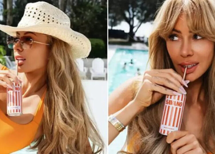 O acordo de coquetel Savano de Olivia Attwood vale sete dígitos