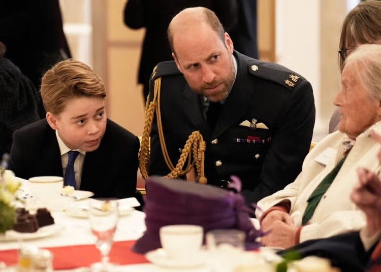 O carinhoso apelido de uma palavra do Príncipe George para o Príncipe William, escolhido por um leitor labial