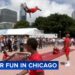 O movimentado fim de semana de verão inclui Taste of Chicago, Windy City Smokeout, Barrio Arts Festival, BTN Big 10K race, Chosen Few Picnic