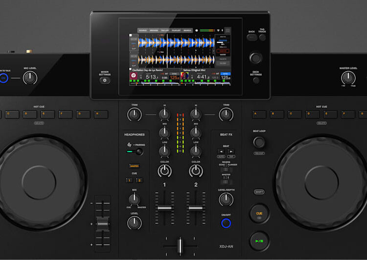 O novo XDJ-AN da AlphaTheta agora suporta streaming de música