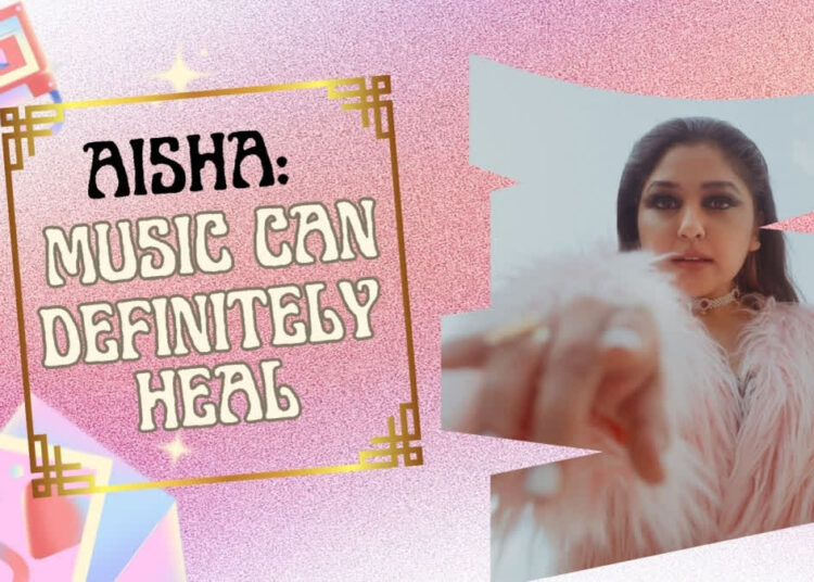 O novo capítulo da cantora e compositora nascida em Andhra, Aisha, começa com um salto de fé