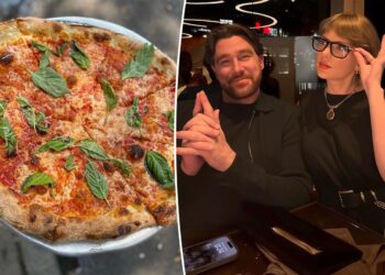 O pedido de pizza para a noite de núpcias de Taylor Swift e Travis Kelce foi revelado