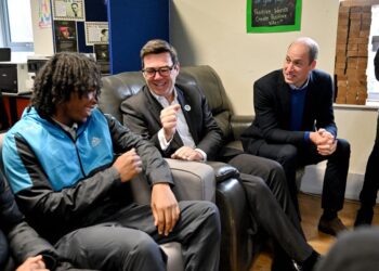 O príncipe William está prestes a se juntar a Andy Burnham?