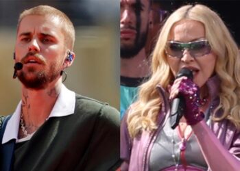 O que aconteceu com Justin Bieber e Madonna nas finais da Copa do Mundo?