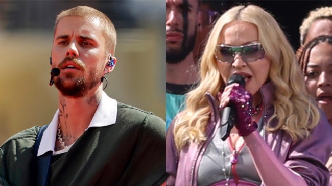 O que aconteceu com Justin Bieber e Madonna nas finais da Copa do Mundo?