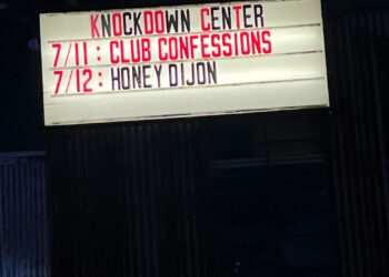 O set Knockdown Center de Madonna era uma história sexy e revestida de látex em formação