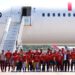 Os campeões espanhóis da Copa do Mundo voltam para casa para uma recepção real e um desfile por Madri