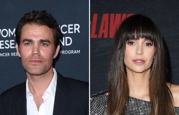 Paul Wesley relembra ter sido o primeiro beijo de Brittany Snow