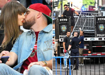 Por dentro dos esforços do NYPD para garantir o casamento de Taylor Swift e Travis Kelce: mais de 100 policiais, fechamento de ruas e muito mais