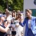 Princesa Kate retorna a Wimbledon e cumprimenta fãs de tênis na fila
