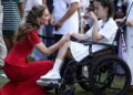 Princesa de Gales diz ao tenista profissional: Você foi incrível jogando contra o câncer
