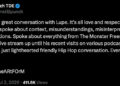 Punch teve uma ‘ótima conversa’ com Lupe em meio ao discurso de Kendrick Lamar