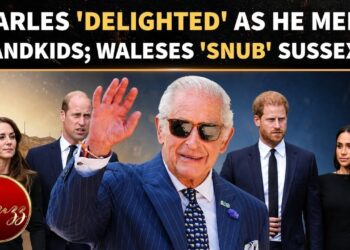 Rei Charles ‘encantado’ após emocionante reunião real com Harry, Meghan e netos no Reino Unido