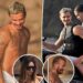 Romeo Beckham fica de cueca branca na fuga do iate da família Beckham em Ibiza