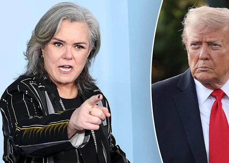 Rosie O'Donnell afirma que Trump tem uma 'resposta de PTSD' a ela enquanto a reação irrompe