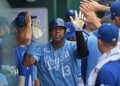 Salvador Perez, do Royals, mira no recorde de RH da franquia contra Tigers