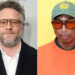 Seth Rogen compartilha momento estranho com o colaborador de “Rei Leão” Pharrell Williams em jantar (exclusivo)