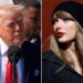 Swifties furiosos enquanto Taylor Swift permanece em silêncio sobre a postagem brutal de Donald Trump