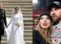 Taylor Swift follows in Meghan Markle, Prince Harry’s footsteps in wedding with Travis Kelce