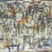 Trabalho do artista Wosene Kosrof em exposição na Sullivan Goss | Artes e Entretenimento