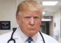 Trump compartilha vídeo de IA de si mesmo como um médico que trata celebridades com 'Síndrome de Perturbação de Trump'