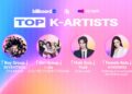 Vencedores da Billboard China, Billboard Korea e Tencent Music K-Artists