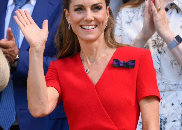 Wimbledon 2026: Kate Middleton sai em Royal Red