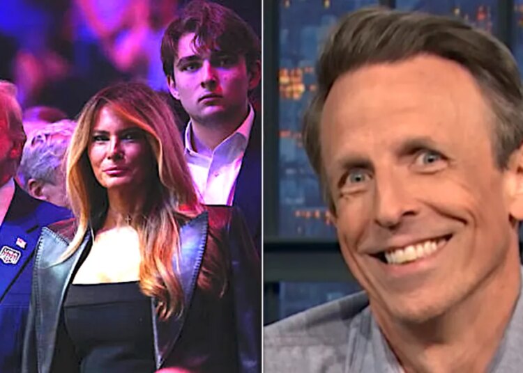 Zinger de Seth Meyers sobre a segurança da Casa Branca é um assunto da família Trump