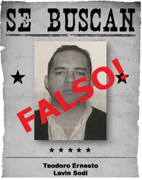 Fue falso que Teodoro Ernesto Lavin Sodi tenia problemas legales.