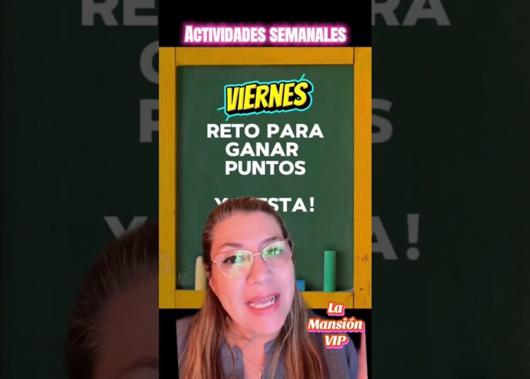 Que pasará cada día de la semana en La Mansión VIP?