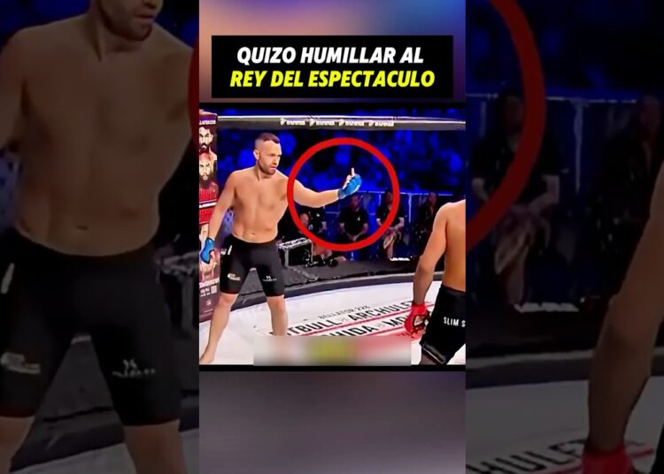 Quizo humillar al rey del espectaculo #mma