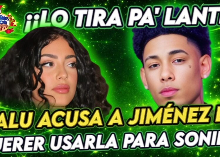 MALU ACUSA A JIMÉNEZ DE QUERER USARLA PARA SONIDO Y LO TIRA PA’ LANTE