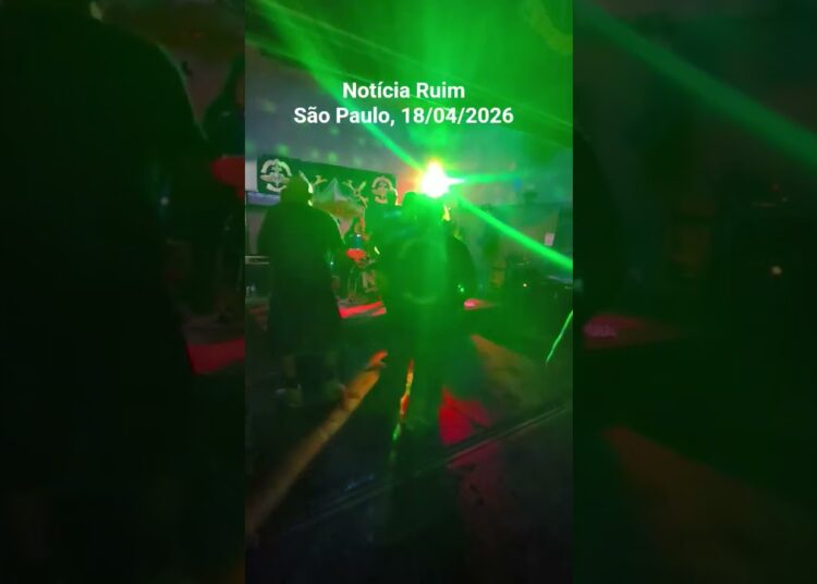 18 de abril de 2026. Show do Notícia Ruim. Na plateia: K-xorro e Carlinhos (Bota Gasta) #noticiaruim