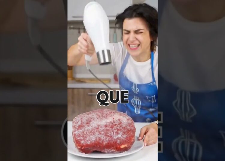 secador de pelo para descongelar carne #hacks #pov #viral #emotional #chismes