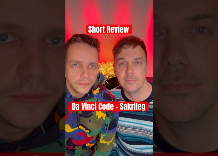 Short Review: Der Da Vinci Code – Sakrileg. ✨ #theater #kritik #bücher