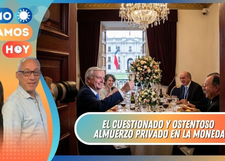 El cuestionado y ostentoso almuerzo privado en La Moneda.