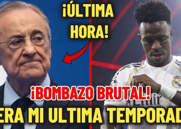 🚨 BOMBA VINICIUS ANUNCIA EN INSTAGRAM QUE ESTA SERA SU ULTIMA TEMPORADA EN REAL MADRID 🚨