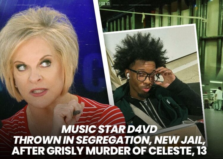 MUSIC STAR D4VD THROWN IN SEGREGATION, NEW JAIL, AFTER GRISLY MURDER OF CELESTE, 13