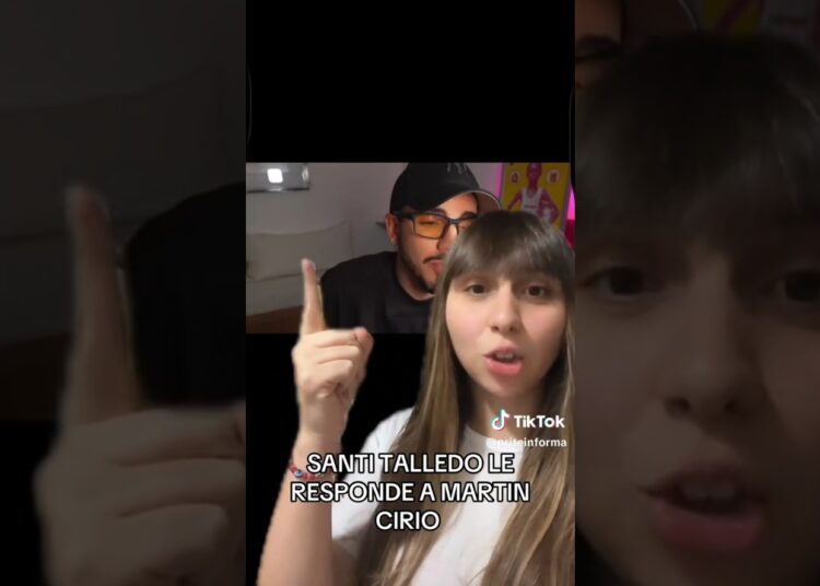 Santi le responde a Martín Cirio #martincirio #santitalledo #luzu #chismes